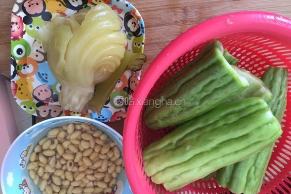 排骨苦瓜黄豆煲的做法图解4