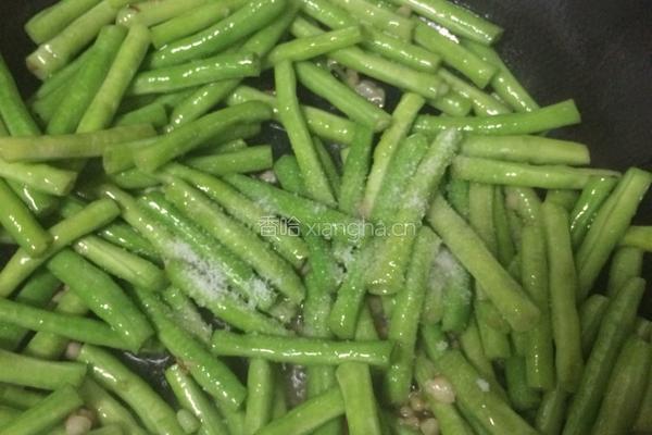 蒜泥长干豆的做法图解5