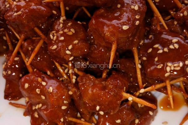 牙签肉（猪肉）的做法图解6