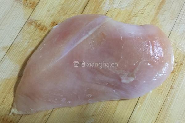 凉拌三色鸡丝的做法图解1