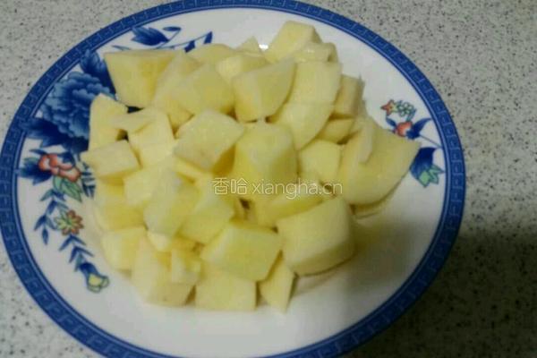 土豆咖喱鸡块的做法图解3