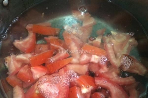 瘦肉西红柿汤的做法图解3
