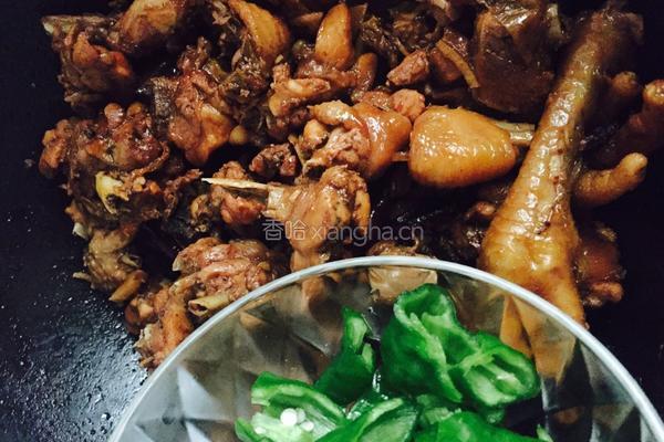 家常红烧辣子鸡的做法图解9