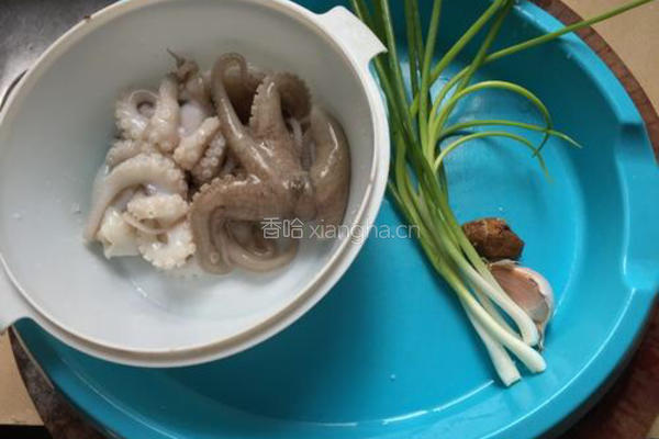 沙姜炒八爪鱼的做法图解1