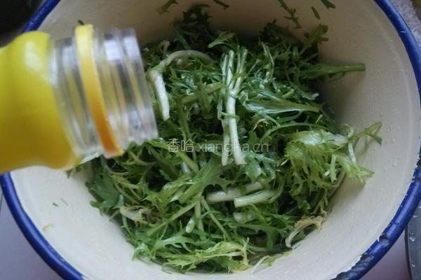 凉拌苦菊的做法图解12