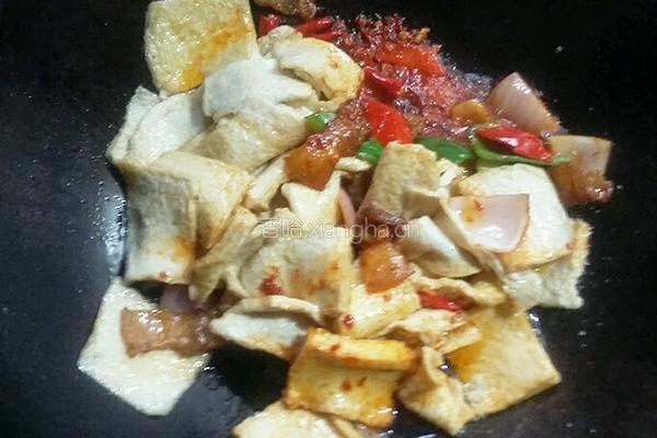 干锅千頁豆腐的做法图解10