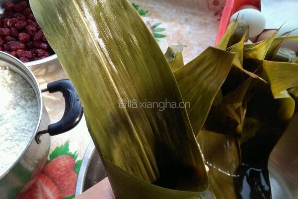 自制杂粮粽子的做法图解3