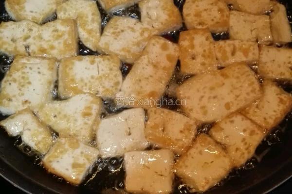 家常炒豆腐的做法图解4