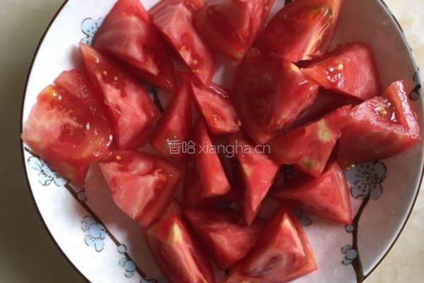 番茄鸡蛋面的做法图解2