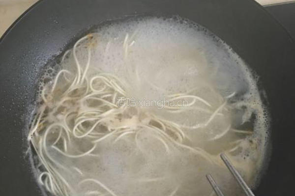 番茄鸡蛋面的做法图解8