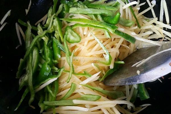 青椒土豆丝的做法图解6