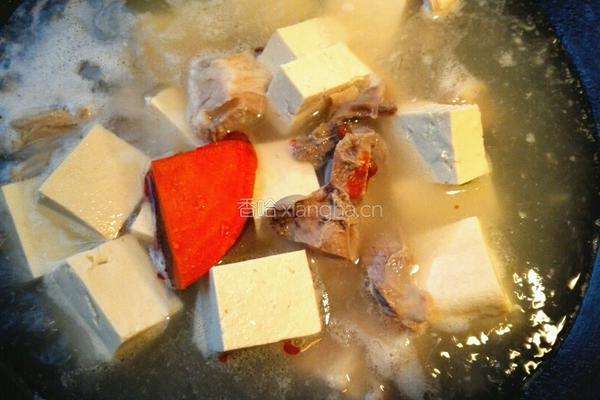 羊肉烧豆腐的做法图解4