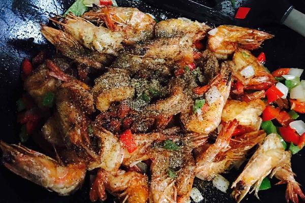 香酥椒盐虾的做法图解14