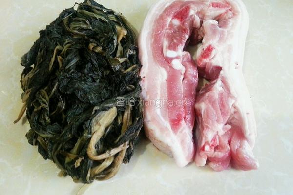 梅菜扣肉的做法图解2