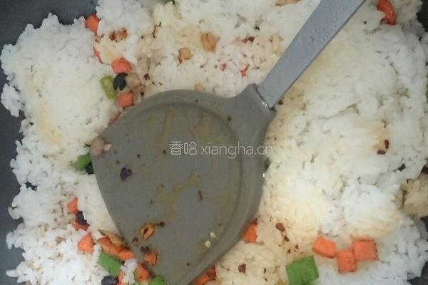 辣炒饭的做法图解6