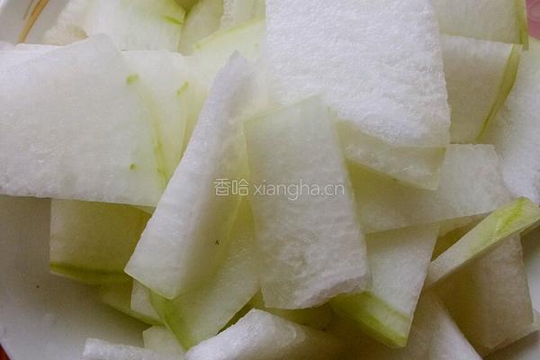 冬瓜丸子汤的做法图解1