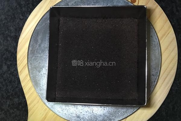 巧克力芒果芝士蛋糕的做法图解3