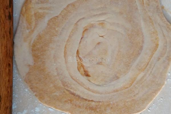 豆渣花生酱饼的做法图解6