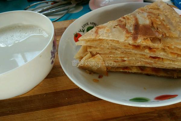 豆渣花生酱饼的做法图解8