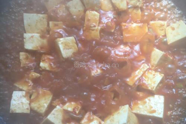 麻辣豆腐 的做法图解6