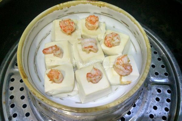 虾仁豆腐的做法图解6