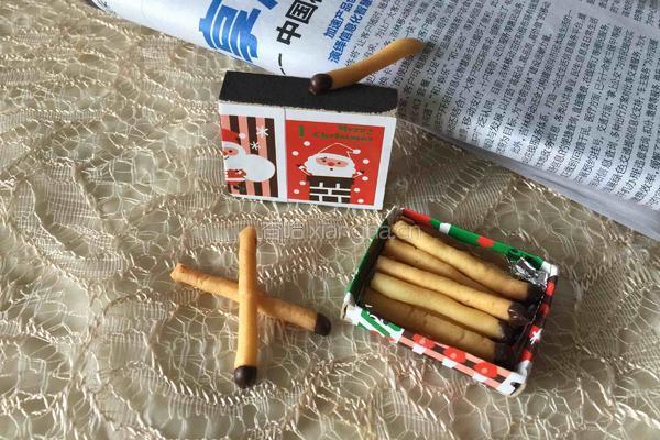 火柴饼干