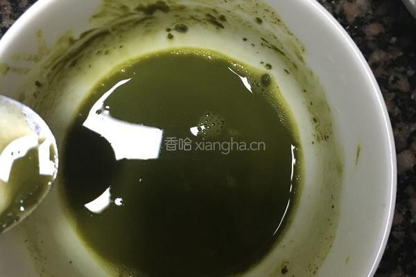 六一快乐抹茶曲奇的做法图解2