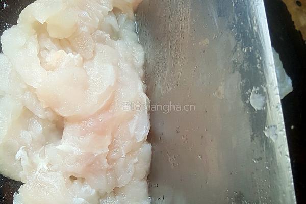 自制鱼肉丸的做法图解2