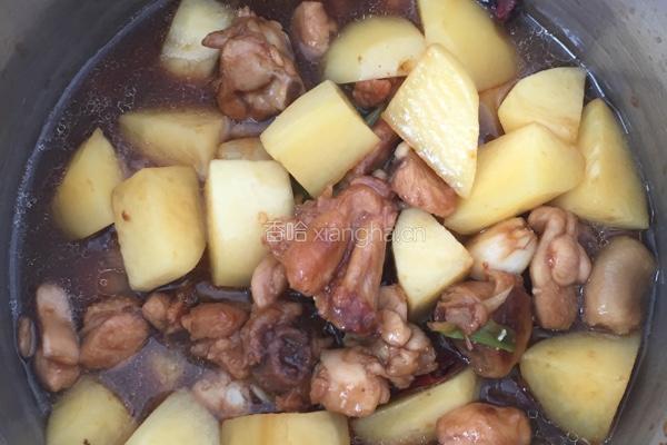 鸡腿土豆煲，高压锅版的做法图解6