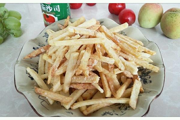自制炸薯条的做法图解9