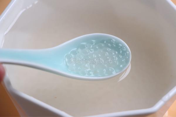 水果西米优酪乳的做法图解4