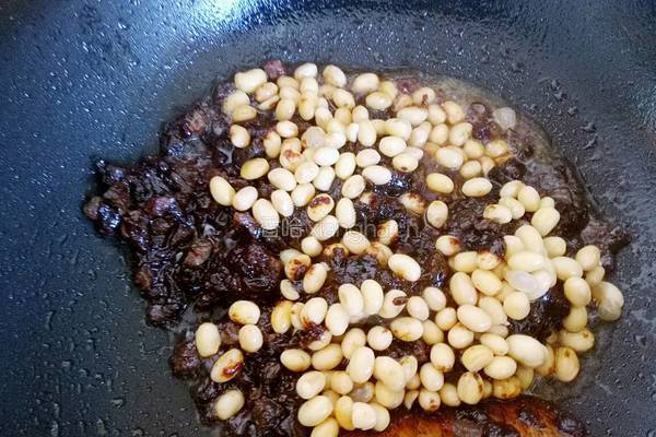 黄豆牛肉酱的做法图解8