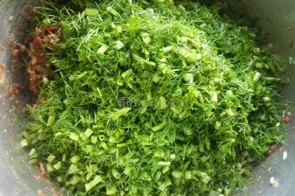 茴香猪肉馅饼的做法图解5