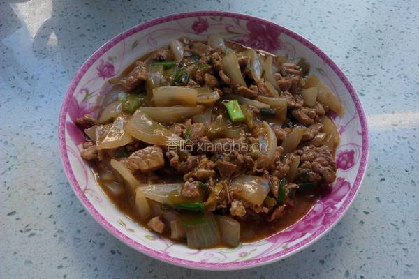 洋葱炒肉的做法图解7