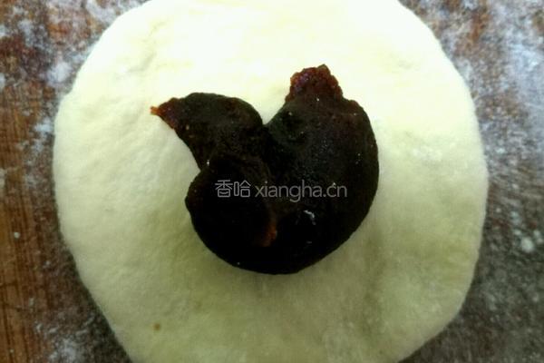 豆沙饼的做法图解2