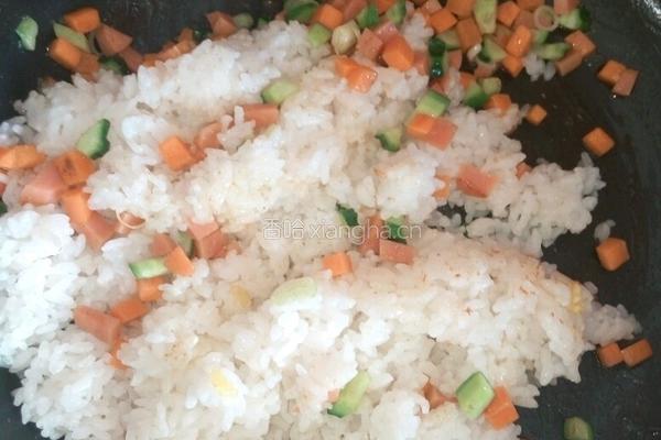 蛋包饭的做法图解6