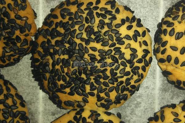 黑芝麻饼干的做法图解6