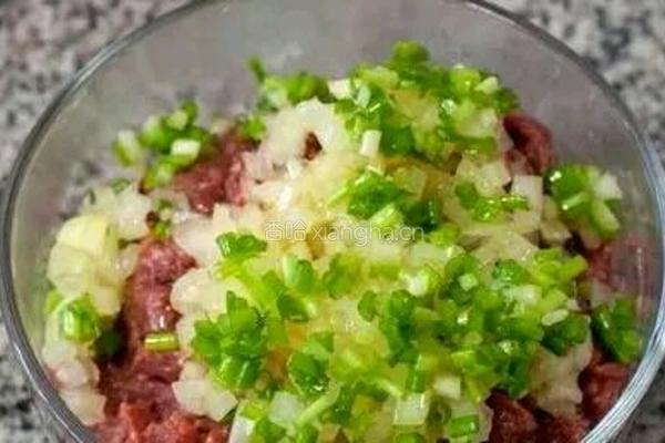 彩色饺子的做法图解3