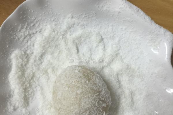 芒果椰蓉糯米糍的做法图解11