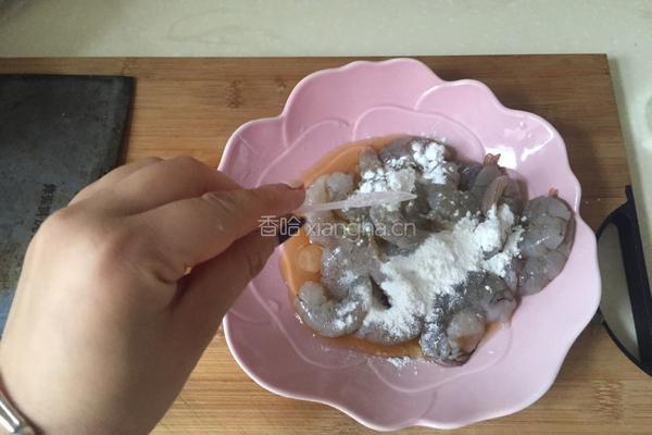 芦笋滑虾的做法图解2