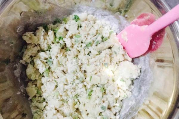 咸味葱香苏打饼干（无糖少油的健康配方）的做法图解2