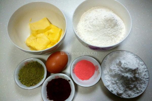 忍者神龟黄油饼干的做法图解1