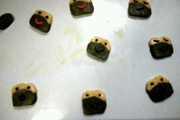 忍者神龟黄油饼干的做法图解10