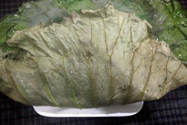 飘香荷叶饭的做法图解15