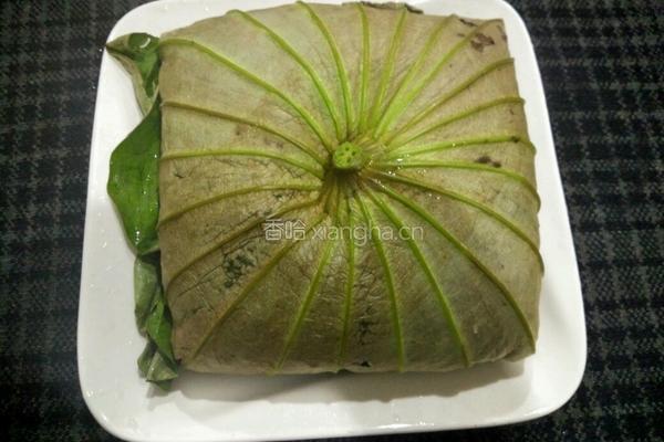 飘香荷叶饭的做法图解17