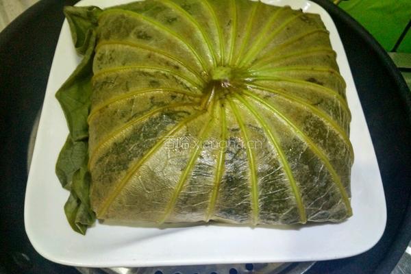 飘香荷叶饭的做法图解19