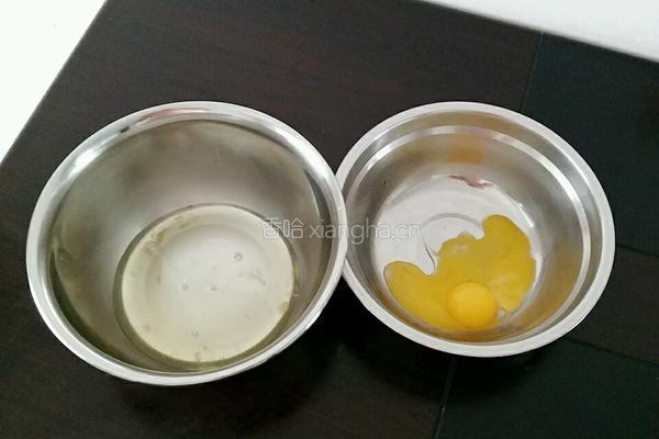 6寸迷彩戚风蛋糕的做法图解3