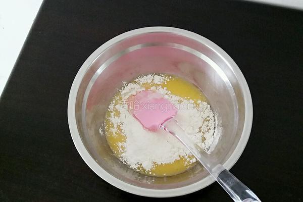 6寸迷彩戚风蛋糕的做法图解5