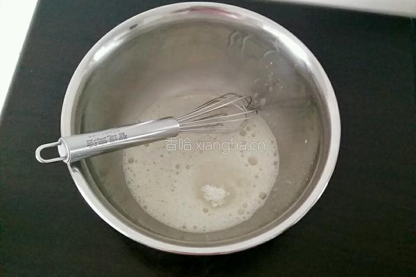 6寸迷彩戚风蛋糕的做法图解6