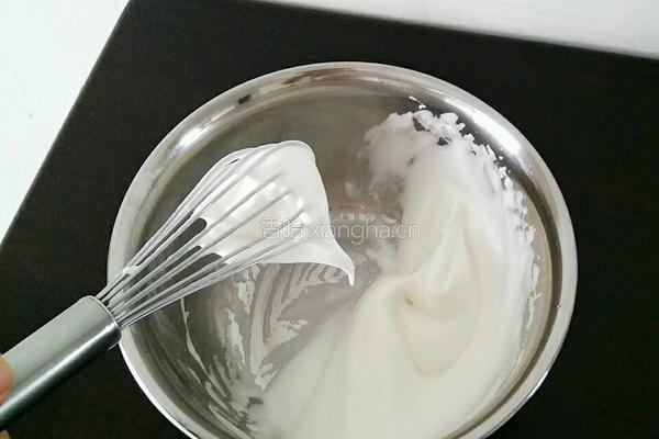 6寸迷彩戚风蛋糕的做法图解7